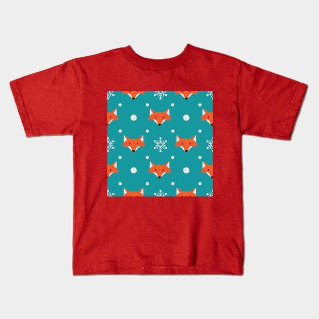 Cheeky little foxes, red foxes Kids T-Shirt by LollysLane